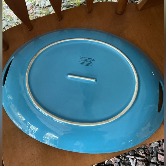 Marceramica 16” Oval Serving Tray Platter Portugal Decorative Home Decor - Picture 2 of 5